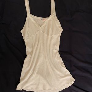 Vintage White Tank Top